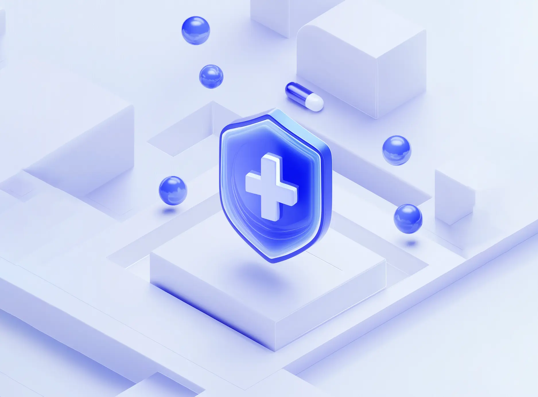 Shield and pills